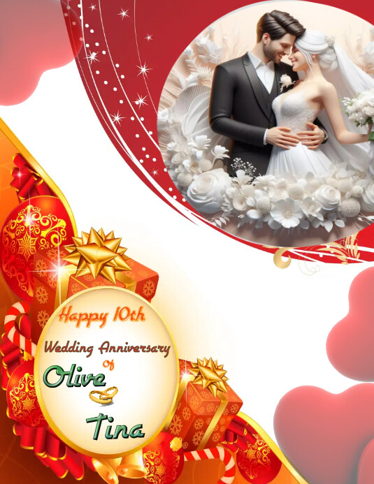 Wedding Anniversary Template PosterMyWall