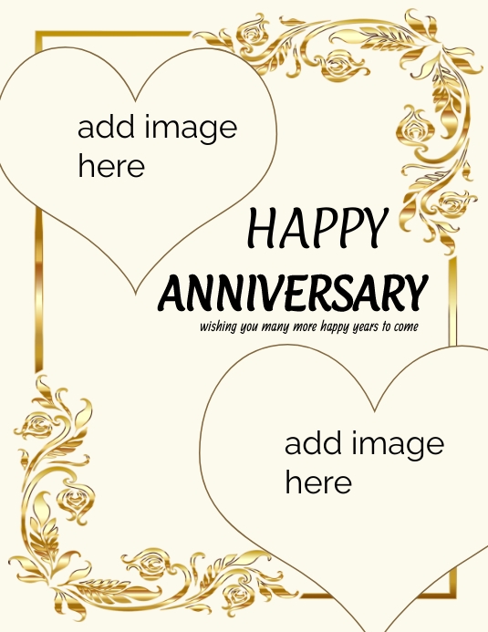 Image 10 for Anniversary Flyer Template Free