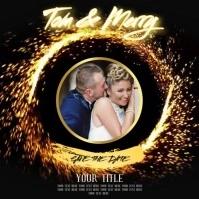 Wedding Anniversary video Logo template