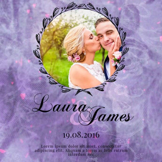 Wedding Anniversary Video Template For instagram PosterMyWall
