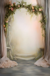 Wedding backdrop Grafik Pinterest template