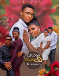 Wedding Banner Flyer (US Letter) template