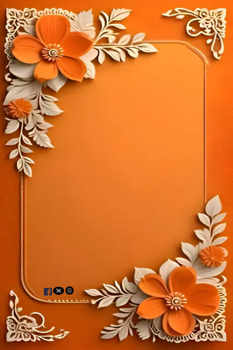 Wedding card background 2 Template | PosterMyWall