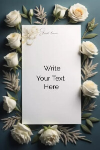 Wedding card template design | PosterMyWall