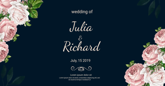wedding card Template