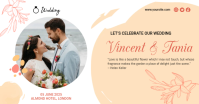 Wedding Celebration Isithombe Esabiwe ku-Facebook template