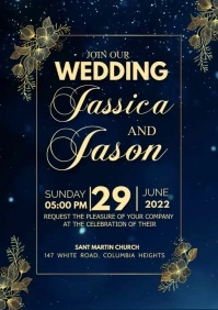 WEDDING A3 template