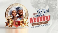 Wedding En-tête de blog template