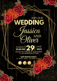 WEDDING A3 template
