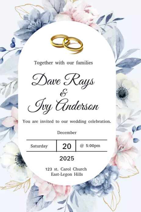 Wedding Template PosterMyWall Wedding Template PosterMyWall