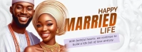 Wedding Portada de Facebook template