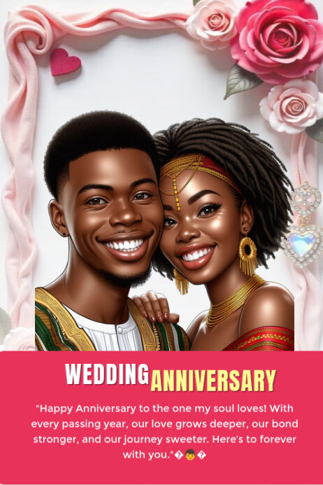 Wedding Plakat template