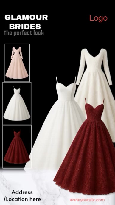 Copy of Wedding dresses d | PosterMyWall