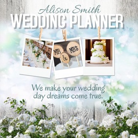 1 660 Customizable Design Templates For Wedding Planner Postermywall