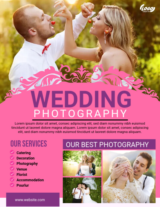 Wedding Event Service Flyer Template | PosterMyWall