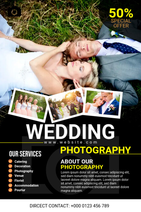 Copy of Wedding Event Service Poster | PosterMyWall