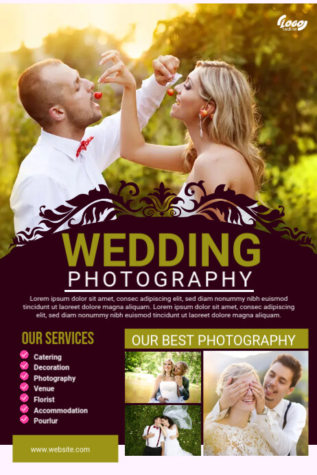 Wedding Event Service Poster Template | PosterMyWall