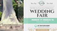 Wedding Fair Ad Digital Display Landscape Video template