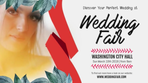 Wedding Fair Digital Display Landscape Video template