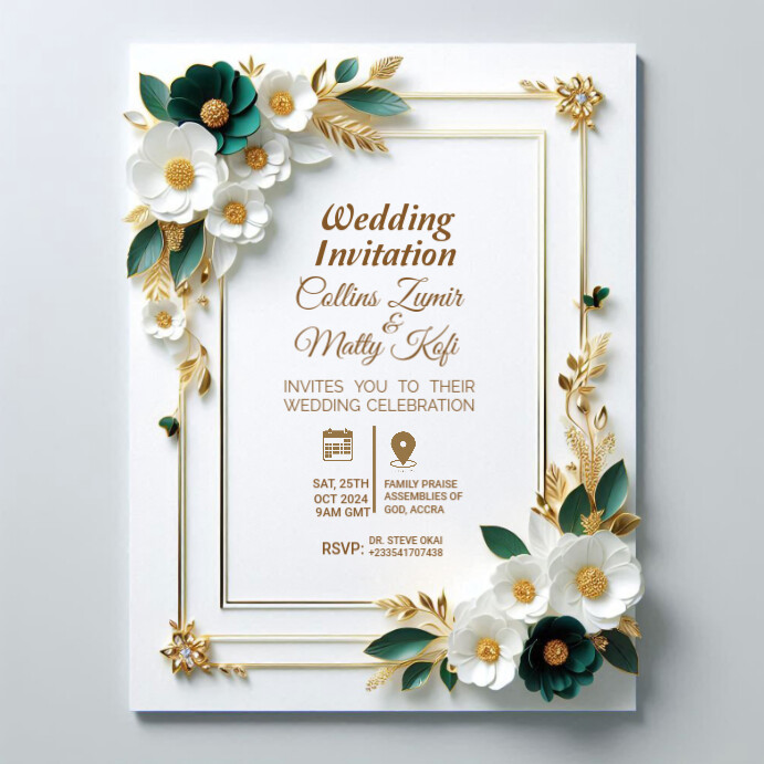 Wedding flyer Template | PosterMyWall