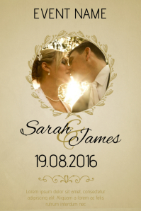 35 890 wedding event customizable design templates wedding flyer templates