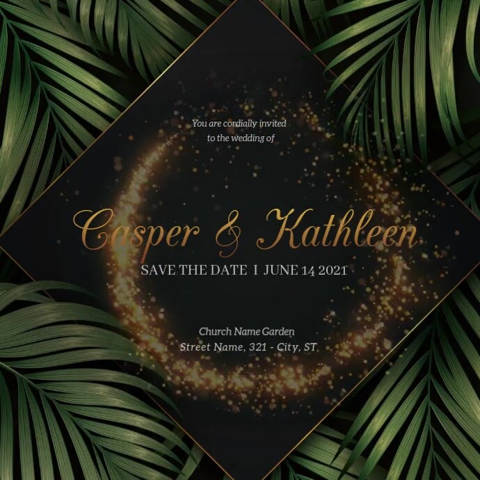 wedding flyers,anniversary flyers Wpis na Instagrama template