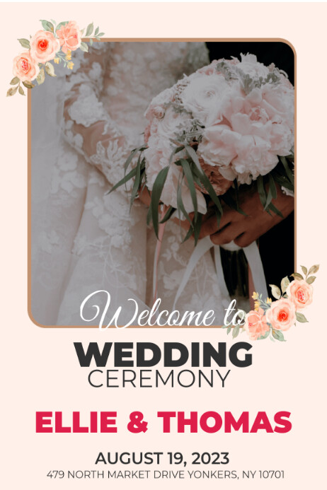 wedding flyers template | PosterMyWall
