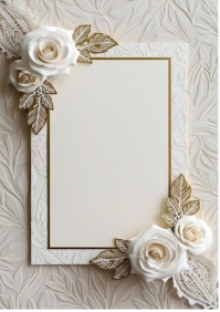 Wedding Frame  A3 template