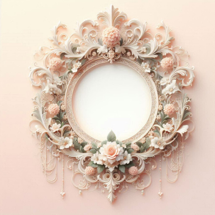 wedding frame design for cards | wedding paper border design Template ...