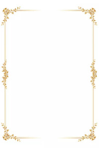 Wedding Frame Paper Page Border Template PosterMyWall