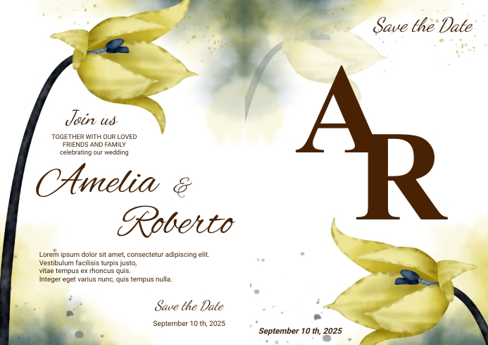 Wedding Frame Sample Layout Wedding Frame Template | PosterMyWall