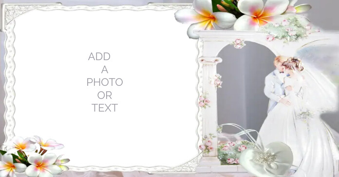 Wedding Frame Sample Layout Wedding frame Template | PosterMyWall