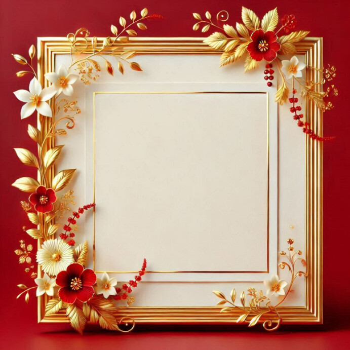 Marriage Frame Sample wedding frame Template | PosterMyWall