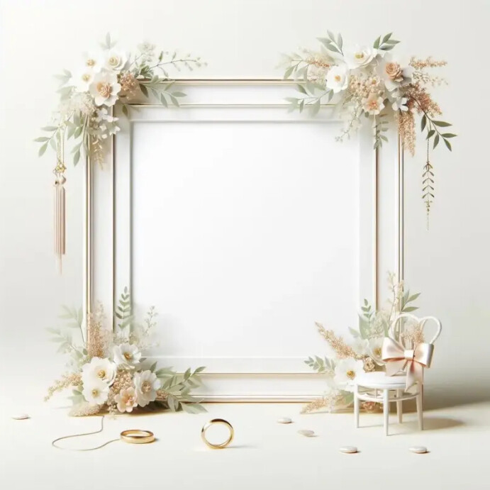 Wedding frame Template | PosterMyWall