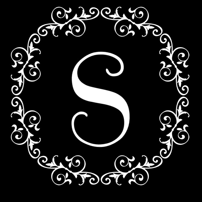 Hochzeit Gobo Logo Monogramm Initialen Vorlage Postermywall