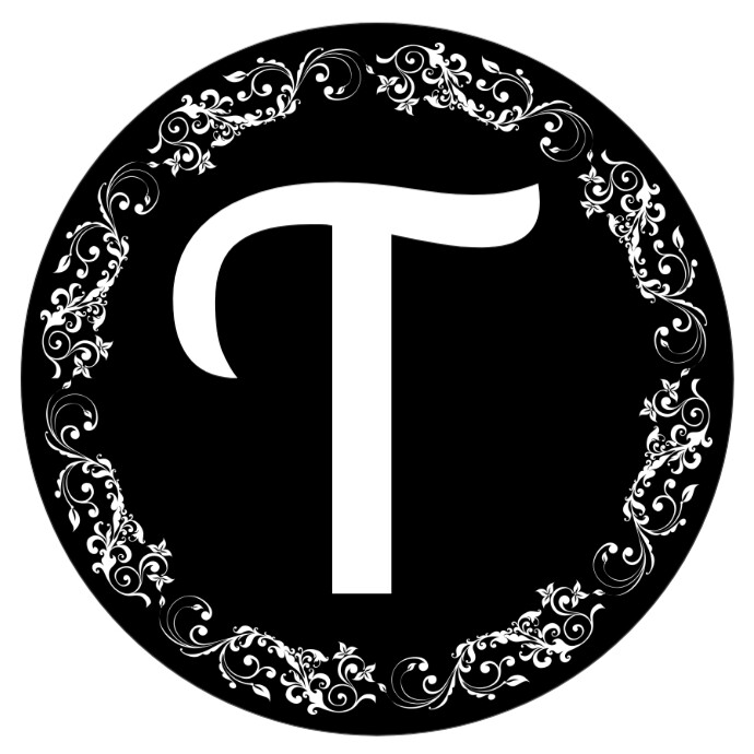 Modèle Initiale Logo Monogramme Gobo | PosterMyWall