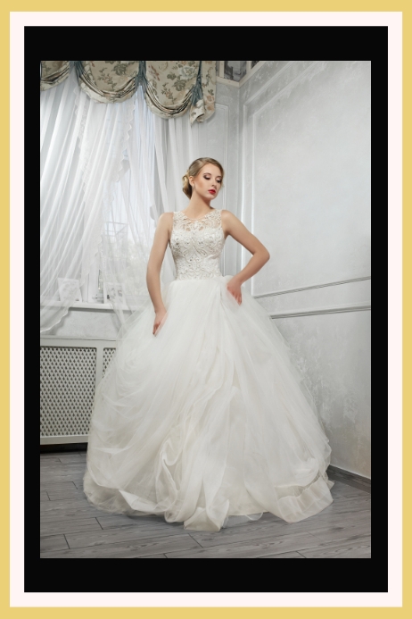 Wedding Gown Template PosterMyWall