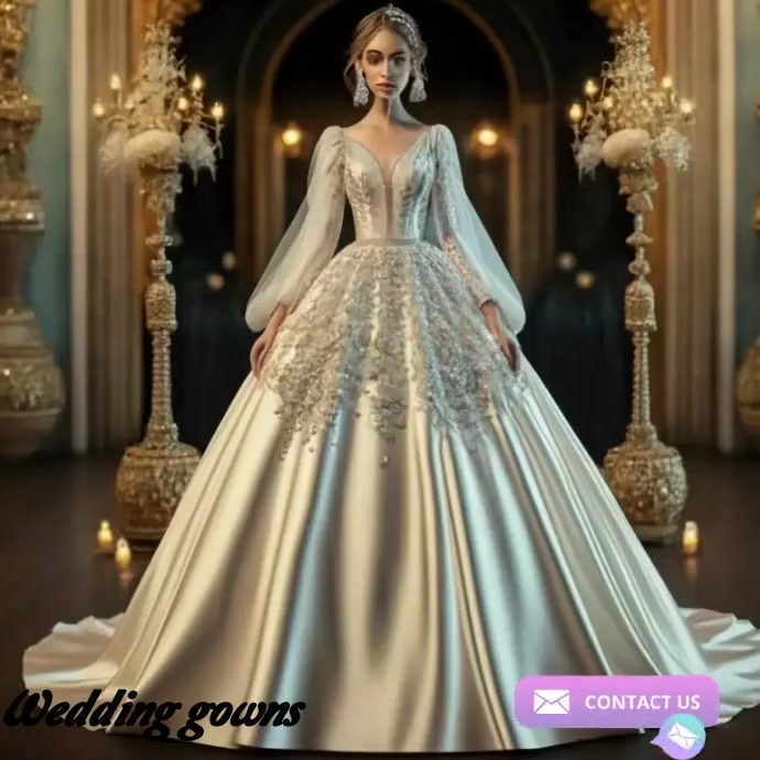 Wedding Gown Mockup styles Template PosterMyWall