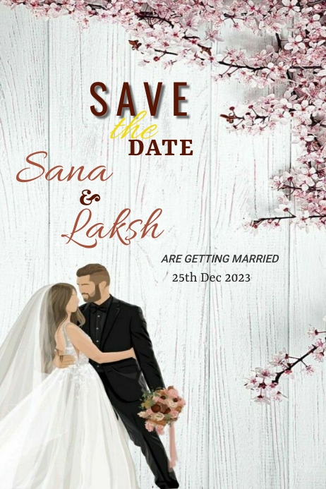 Wedding Inviation Template PosterMyWall