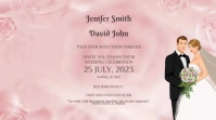 Wedding invitation 2023 2024 2025 2026 Prezentacja (16:9) template