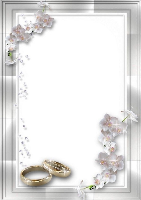 Wedding Invitation card background silver Template | PosterMyWall