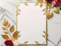 Wedding Invitation card background template d Yard Sign