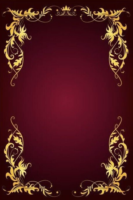 Red Wedding Card Background