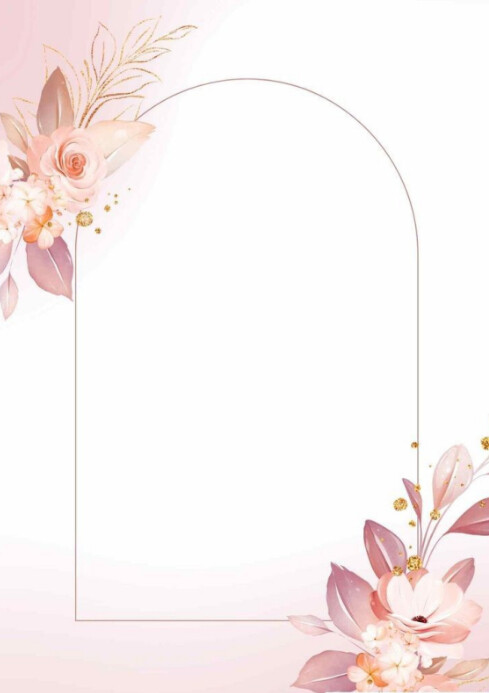 wedding invitation card background template | PosterMyWall