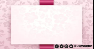 Bianco Social Media Branding Facebook-annonce Template