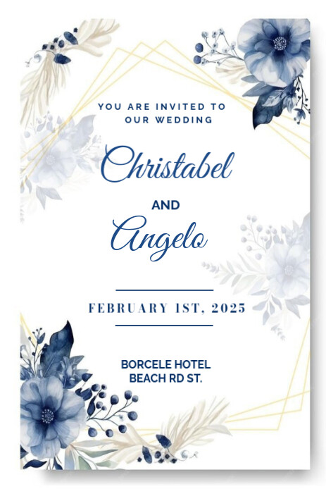 Wedding invitation Pinterest 图片 template