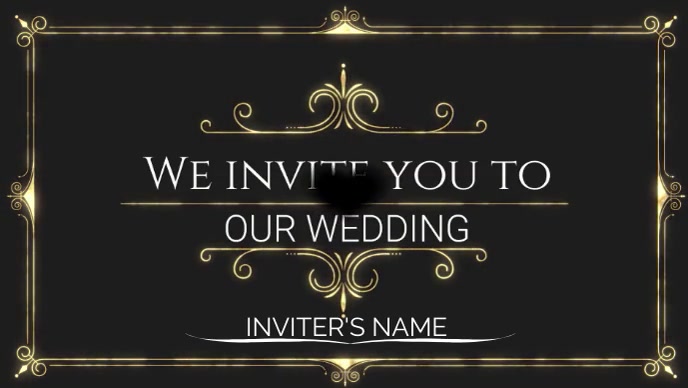 WEDDING INVITATION Template | PosterMyWall