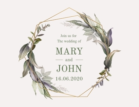 17 150 Wedding Invitation Card 2020 Customizable Design Templates Postermywall