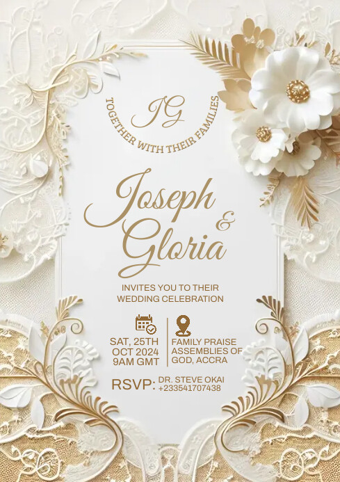 Wedding Invitation Templates | PosterMyWall