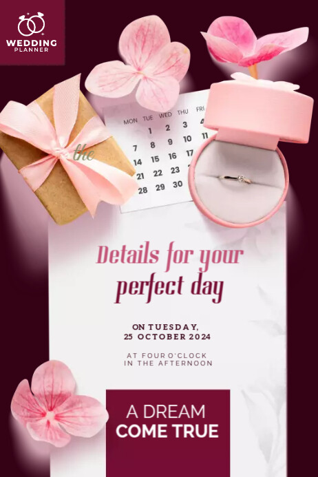 Notepage Wedding Wedding Notes Template | PosterMyWall